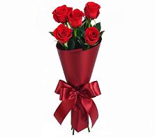 Букет 5 Красных роз Эдлесс Лав в Урвани