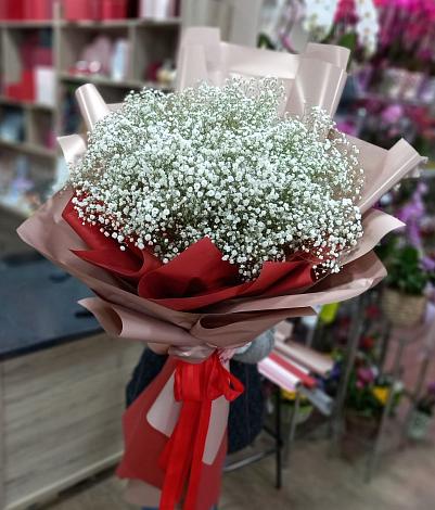 Букет цветов из: Гипсофила в Урвани