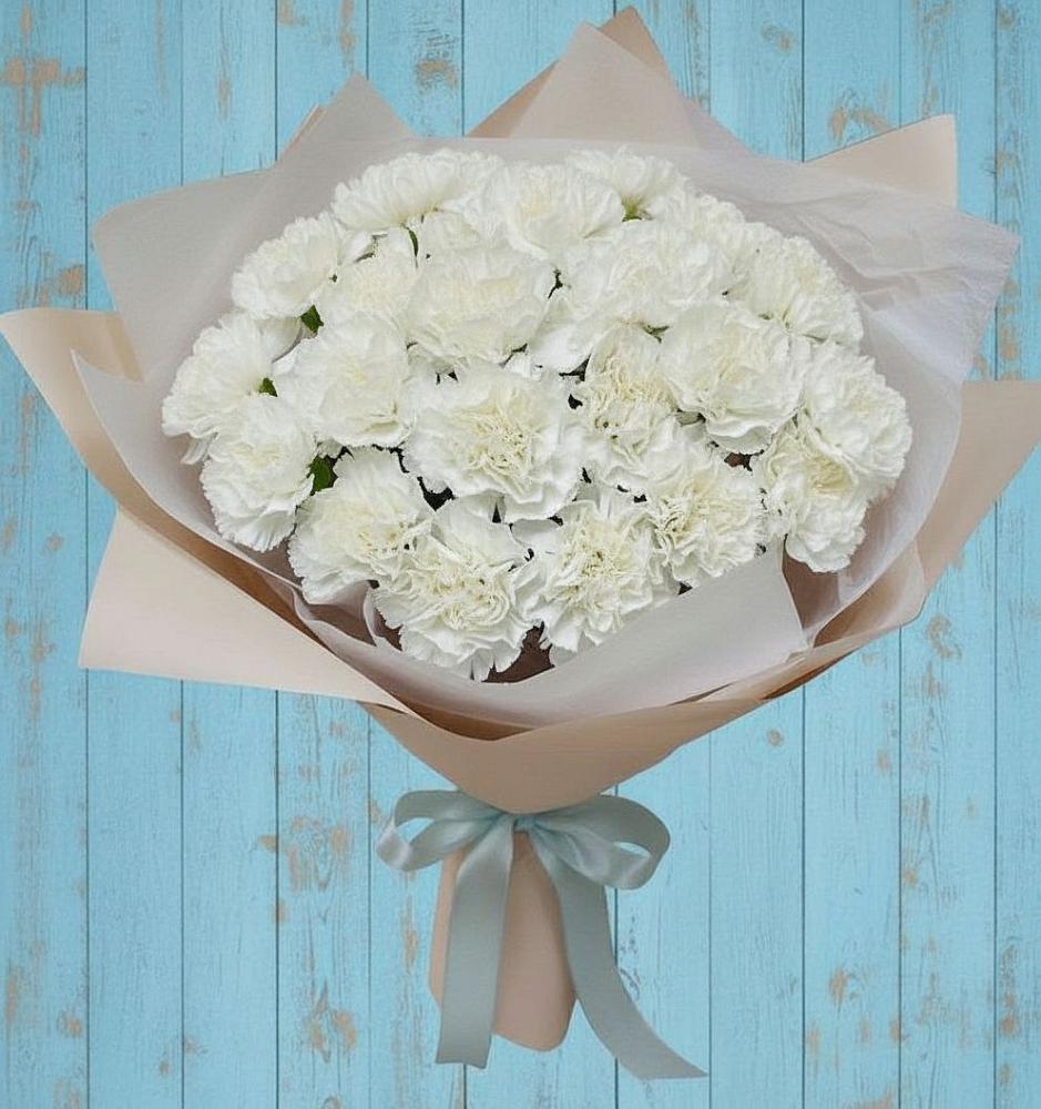 Букет цветов из: Гвоздики в Урвани