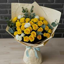 Букет цветов из:  Розы в Урвани