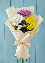 Букет цветов из:  Хризантемы #REPLACE_PRED# Урвани