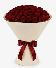 Букет 101 Бордовая роза Блэк Бакарра в Урвани