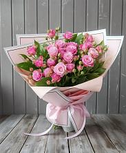 Букет Розовый кустик #REPLACE_PRED# Урвани
