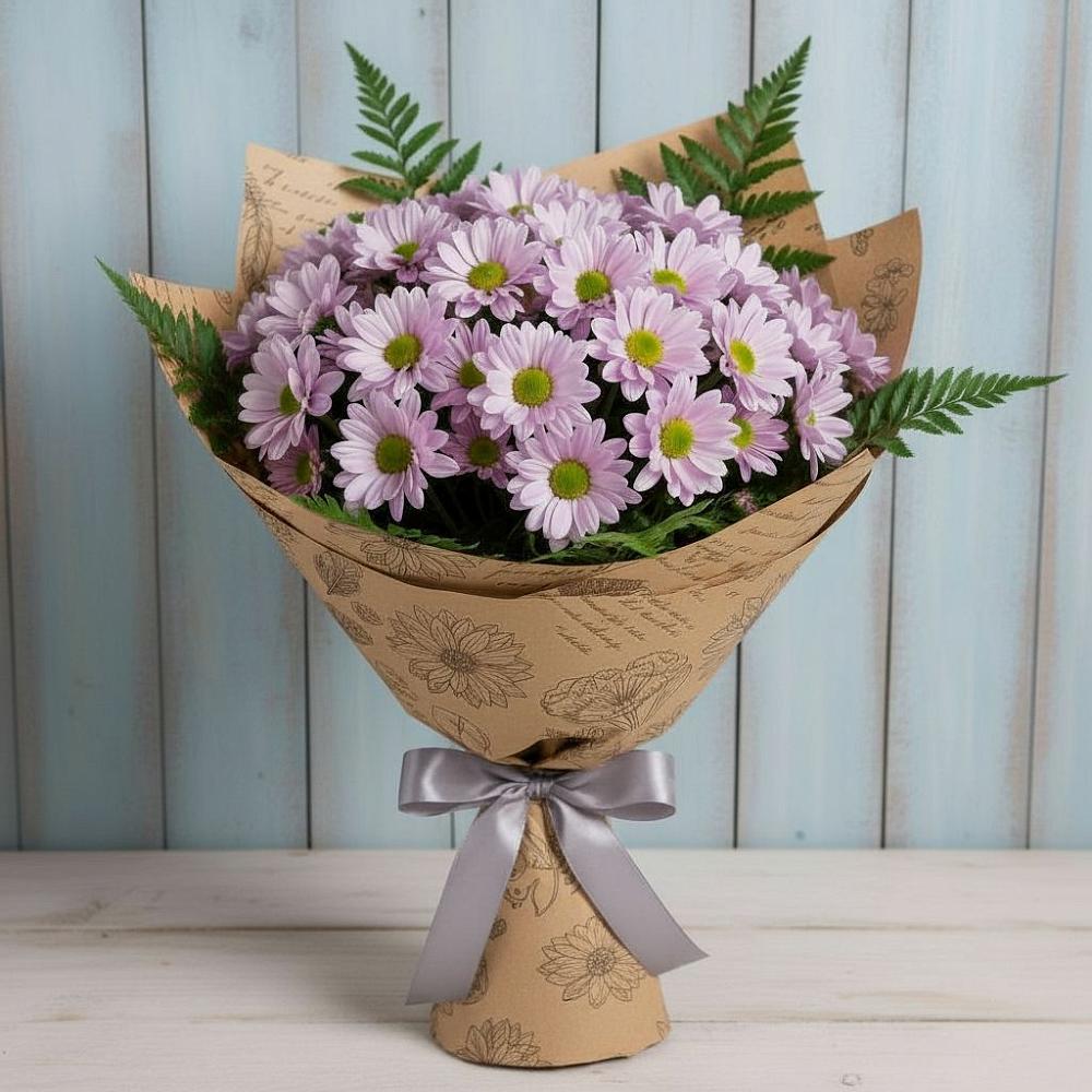 Букет цветов из: Хризантемы в Урвани