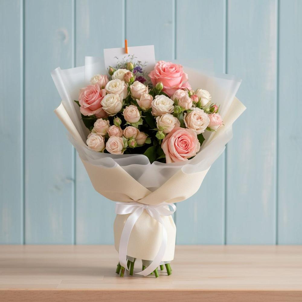 Букет цветов из: Розы в Урвани