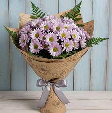 Букет цветов из:  Хризантемы в Урвани