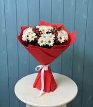 Букет цветов из:  Хризантемы в Урвани