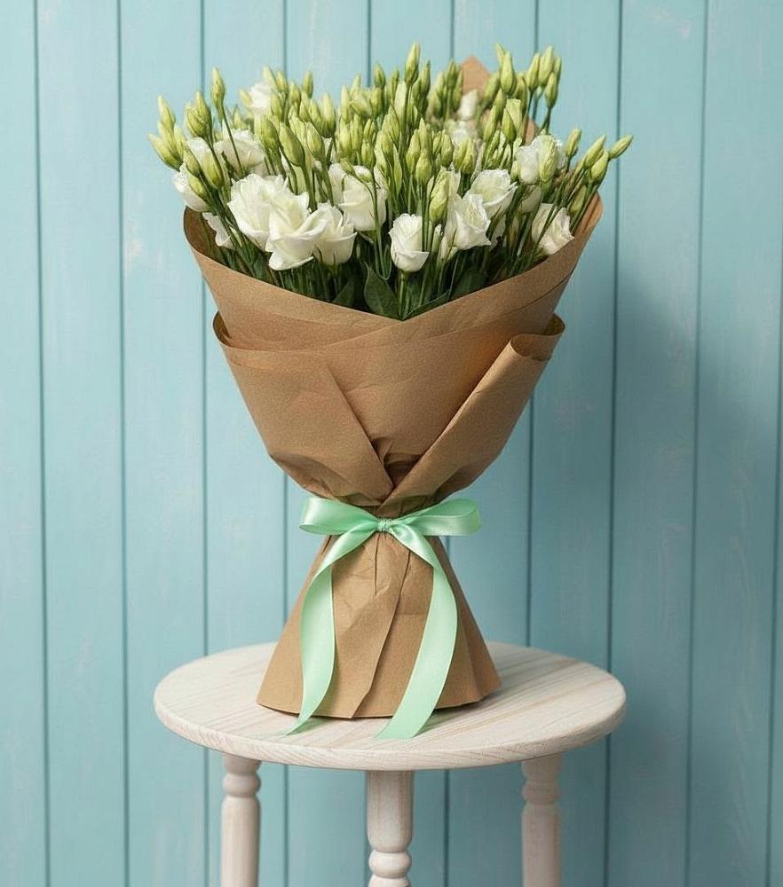 Букет цветов из: Лизиантусы в Урвани