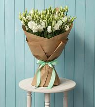 Букет цветов из:  Лизиантусы в Урвани