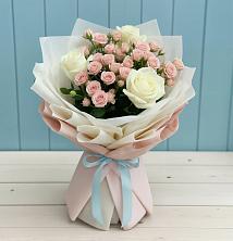 Букет цветов из:  Розы в Урвани