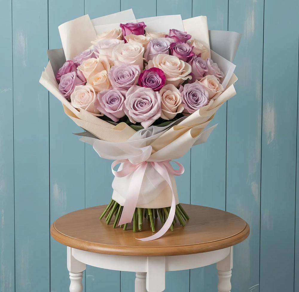 Букет цветов из: Розы в Урвани