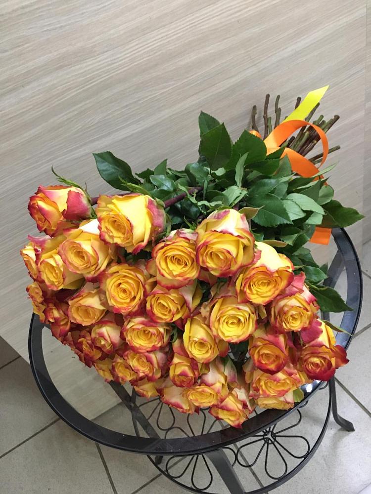 Букет Желтые розы в Урвани