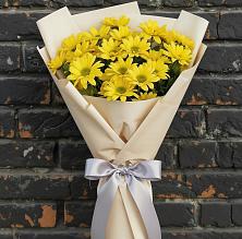 Букет цветов из:  Хризантемы в Урвани