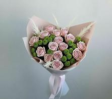 Букет цветов из:  Розы и Хризантемы в Урвани