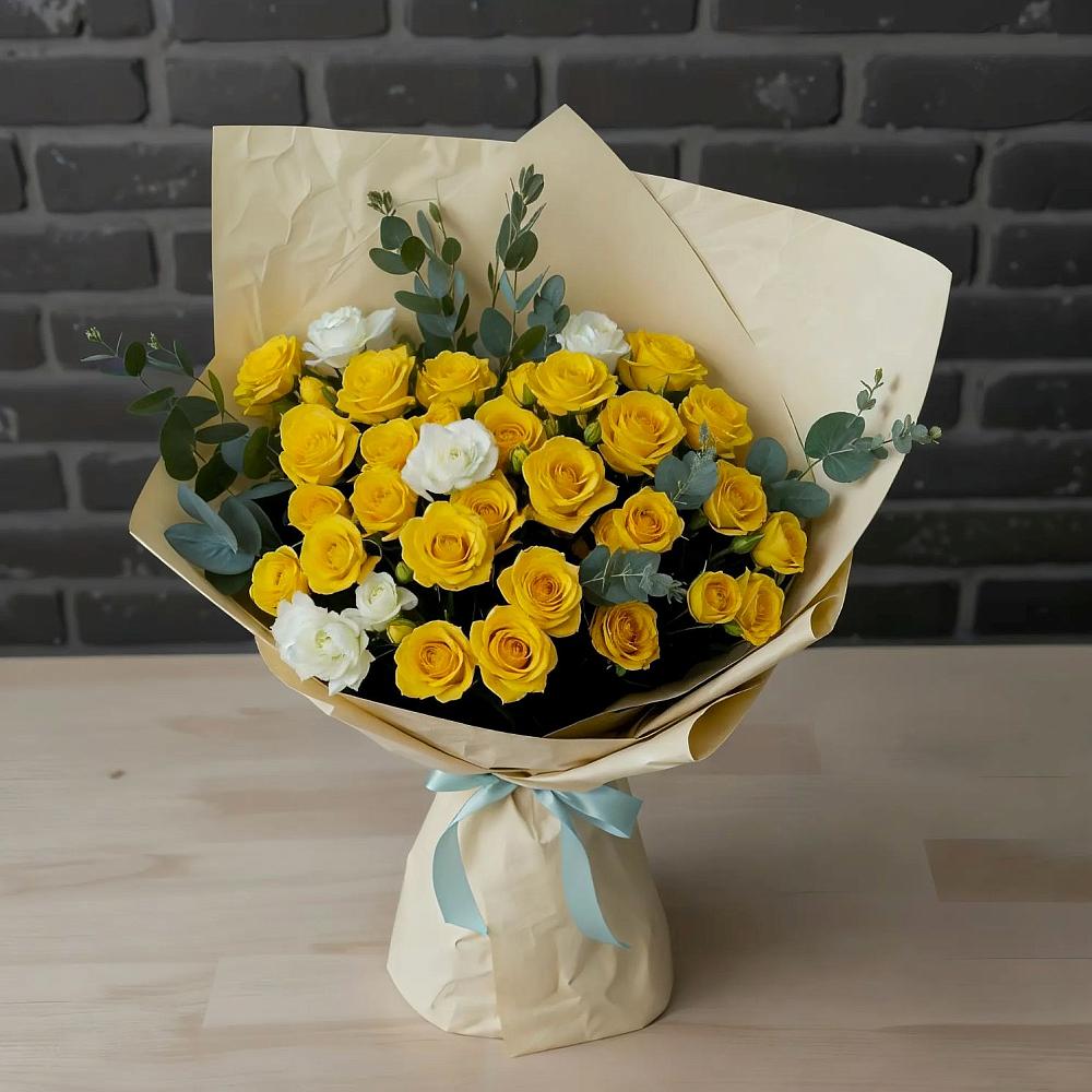Букет цветов из: Розы в Урвани