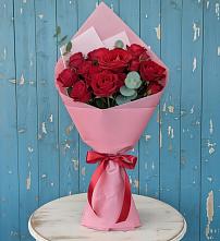 Букет цветов из:  Розы в Урвани