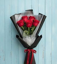 Букет цветов из:  Розы #REPLACE_PRED# Урвани