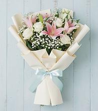 Букет цветов из:  Лилии в Урвани