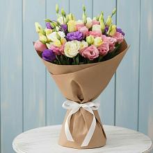 Букет цветов из:  Лизиантусы в Урвани